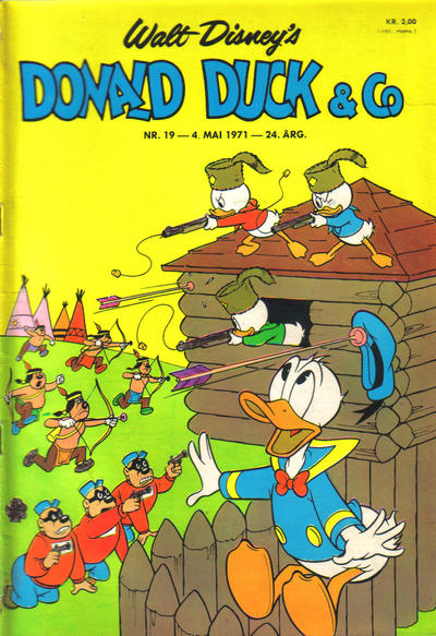 Cover for Donald Duck & Co (Hjemmet / Egmont, 1948 series) #19/1971