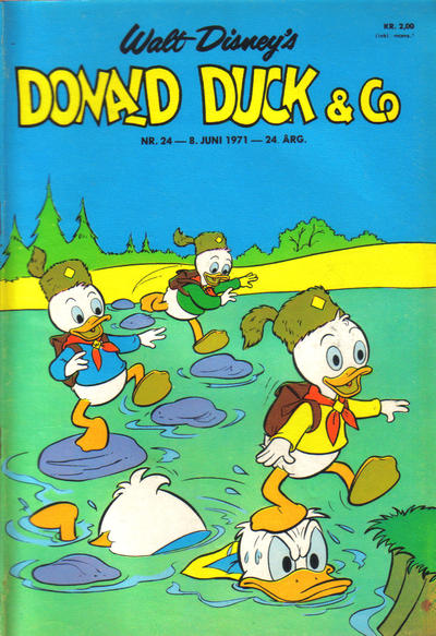 Cover for Donald Duck & Co (Hjemmet / Egmont, 1948 series) #24/1971