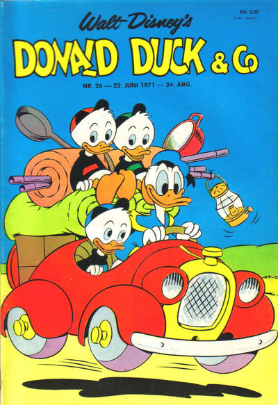 Cover for Donald Duck & Co (Hjemmet / Egmont, 1948 series) #26/1971