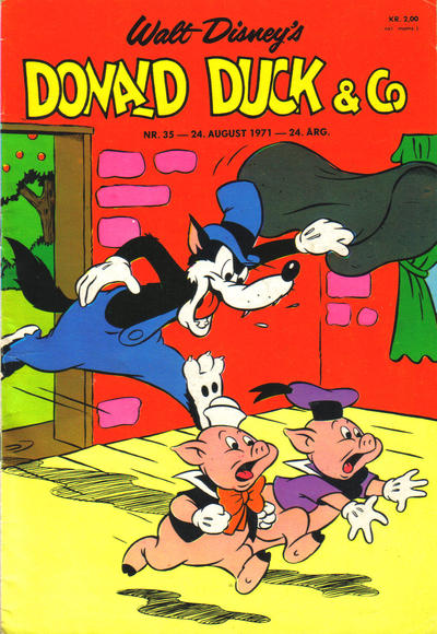 Cover for Donald Duck & Co (Hjemmet / Egmont, 1948 series) #35/1971