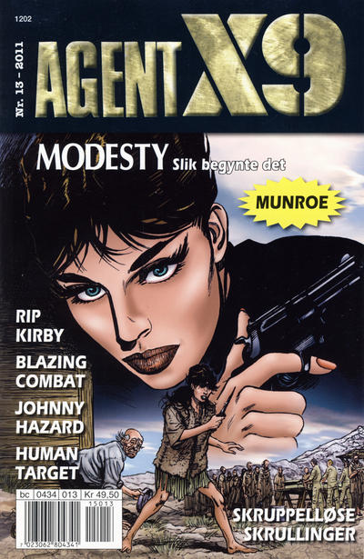 Cover for Agent X9 (Hjemmet / Egmont, 1998 series) #13/2011