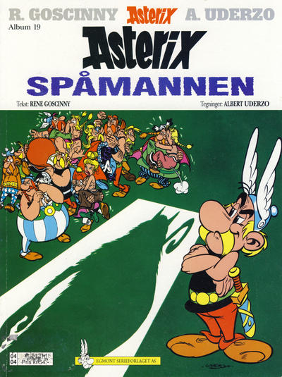 Cover for Asterix (Hjemmet / Egmont, 1969 series) #19 - Spåmannen [6. opplag Reutsendelse 512 15]