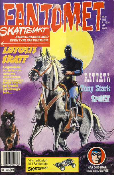 Cover for Fantomet (Semic, 1976 series) #9/1990