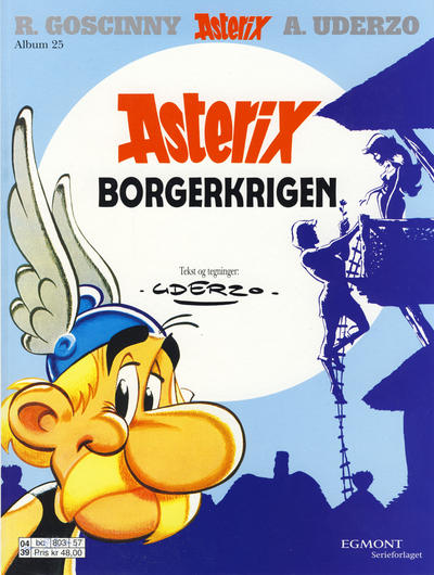 Cover for Asterix (Hjemmet / Egmont, 1969 series) #25 - Borgerkrigen [6. opplag]