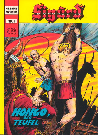 Cover for Sigurd (Norbert Hethke Verlag, 1991 series) #1 - Hongo, der Teufel