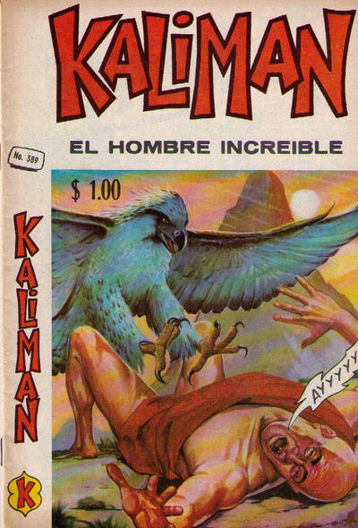 Cover for Kalimán El Hombre Increíble (Promotora K, 1965 series) #389