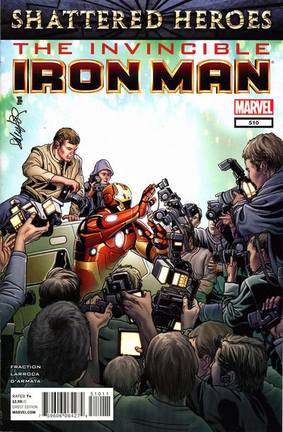 Cover for Invincible Iron Man (Marvel, 2008 series) #510
