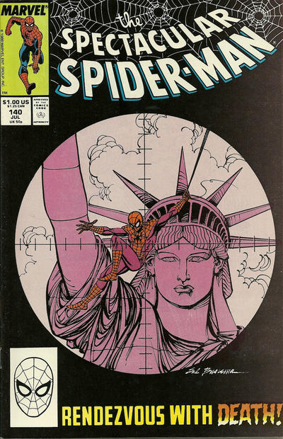 Cover for The Spectacular Spider-Man (Marvel, 1976 series) #140 [Direct]