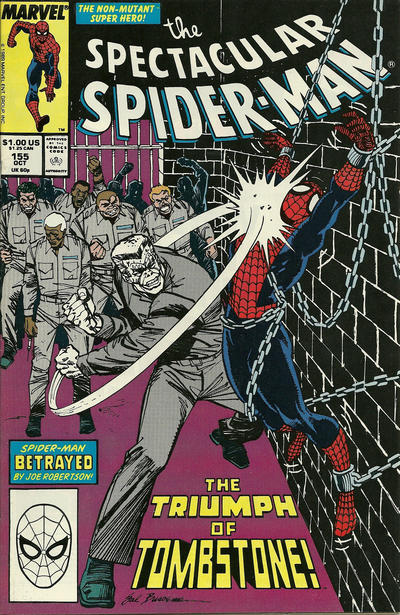 Cover for The Spectacular Spider-Man (Marvel, 1976 series) #155 [Direct]