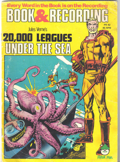 Cover for 20,000 Leagues under the Sea [Book and Record Set] (Peter Pan, 1981 series) #PR42
