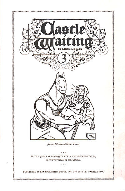 Cover for Castle Waiting (Fantagraphics, 2006 series) #3