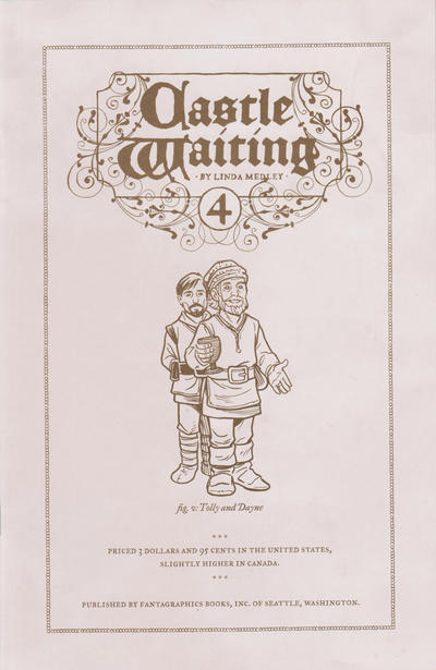 Cover for Castle Waiting (Fantagraphics, 2006 series) #4