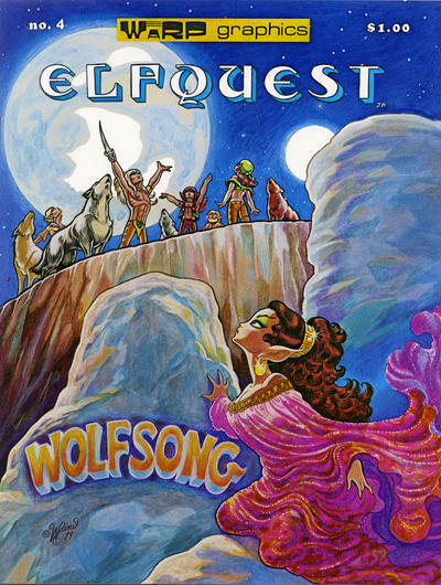 Cover for ElfQuest (WaRP Graphics, 1978 series) #4 [First Printing]
