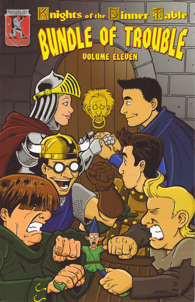 Cover for Knights of the Dinner Table: Bundle of Trouble (Kenzer and Company, 1998 series) #11