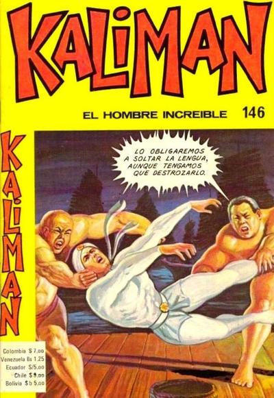 Cover for Kaliman (Editora Cinco, 1976 series) #146