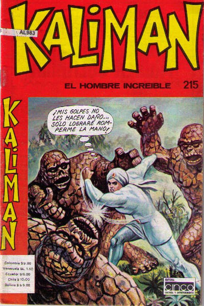 Cover for Kaliman (Editora Cinco, 1976 series) #215
