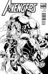 Cover for Avengers (Marvel, 2010 series) #17 [Architect Sketch Variant]
