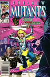 Cover Thumbnail for The New Mutants (1983 series) #34 [Newsstand]