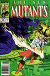 Cover for The New Mutants (Marvel, 1983 series) #52 [Newsstand]