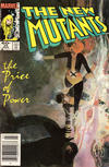 Cover Thumbnail for The New Mutants (1983 series) #25 [Newsstand]