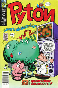 Cover Thumbnail for Pyton (Atlantic Förlags AB, 1990 series) #8/1992