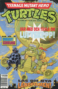 Cover Thumbnail for Teenage Mutant Hero Turtles (Atlantic Förlags AB, 1990 series) #8/1991
