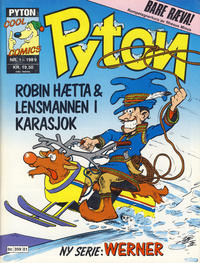 Cover Thumbnail for Pyton (Bladkompaniet / Schibsted, 1988 series) #1/1989