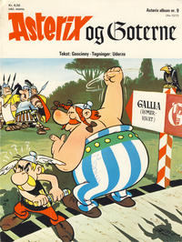 Cover Thumbnail for Asterix (Hjemmet / Egmont, 1969 series) #9 - Asterix og goterne [1. opplag]