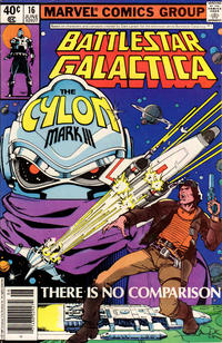 Cover Thumbnail for Battlestar Galactica (Marvel, 1979 series) #16 [Newsstand]