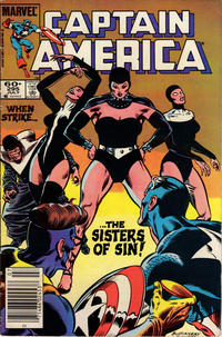 Cover Thumbnail for Captain America (Marvel, 1968 series) #295 [Newsstand]