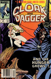 Cover Thumbnail for Cloak and Dagger (Marvel, 1983 series) #3 [Newsstand]