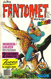 Cover Thumbnail for Fantomet (Semic, 1976 series) #9/1991