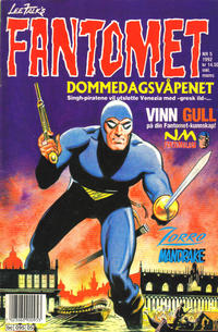 Cover for Fantomet (Semic, 1976 series) #5/1992