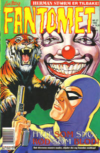 Cover for Fantomet (Semic, 1976 series) #27/1992