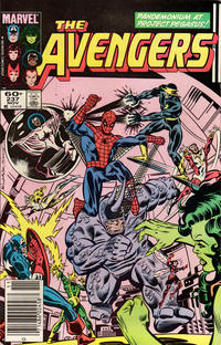Cover Thumbnail for The Avengers (Marvel, 1963 series) #237 [Newsstand]