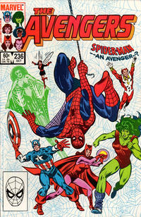 Cover for The Avengers (Marvel, 1963 series) #236 [Direct]