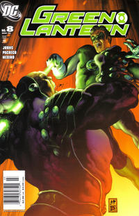 Cover Thumbnail for Green Lantern (DC, 2005 series) #8 [Newsstand]