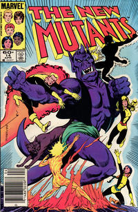 Cover Thumbnail for The New Mutants (Marvel, 1983 series) #14 [Newsstand]
