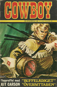 Cover Thumbnail for Cowboy (Centerförlaget, 1951 series) #5/1970