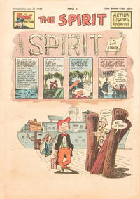 Cover Thumbnail for The Spirit (Register and Tribune Syndicate, 1940 series) #7/31/1949