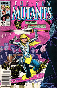 Cover Thumbnail for The New Mutants (Marvel, 1983 series) #34 [Newsstand]