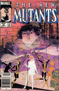 Cover for The New Mutants (Marvel, 1983 series) #31 [Newsstand]