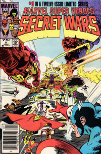 Cover for Marvel Super-Heroes Secret Wars (Marvel, 1984 series) #9 [Newsstand]
