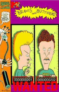 Cover Thumbnail for Beavis and Butt-Head: Wanted (Marvel, 1995 series) 
