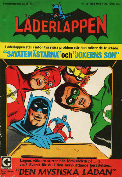 Cover for Läderlappen (Centerförlaget, 1956 series) #13/1968
