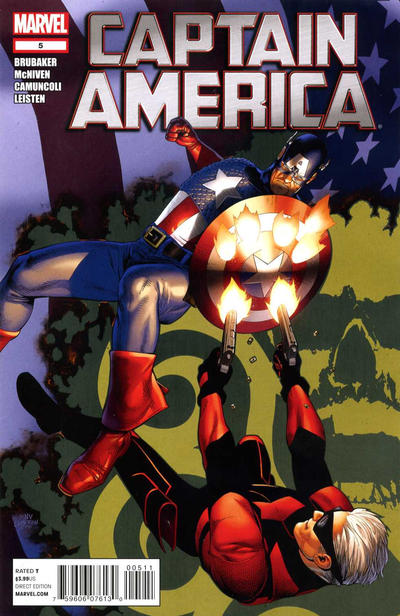 Cover for Captain America (Marvel, 2011 series) #5