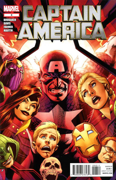 Cover for Captain America (Marvel, 2011 series) #6
