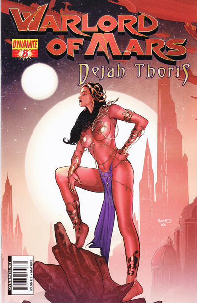 Cover for Warlord of Mars: Dejah Thoris (Dynamite Entertainment, 2011 series) #8 [Cover B - Paul Renaud Cover]
