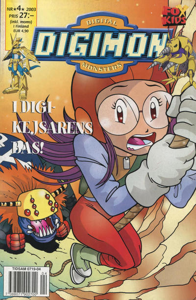 Cover for Digimon (Egmont, 2001 series) #4/2003