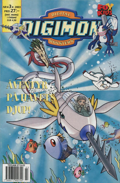 Cover for Digimon (Egmont, 2001 series) #3/2003